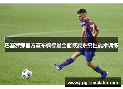 巴塞罗那官方宣布佩德里全面恢复系统性战术训练